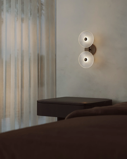 Coral Duo Rod (Centred) Wall Light