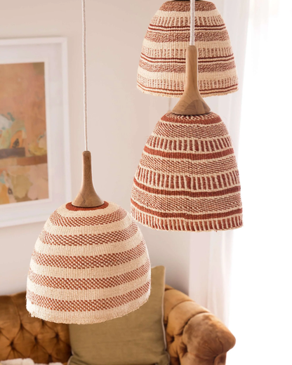 Bespoke Woven Pendant