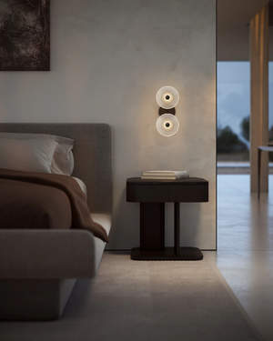 Coral Duo Rod (Centred) Wall Light