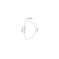 Dome Mirror Wall Light