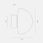 Dome Deco Wall Light