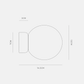 Orb Deco Wall Light