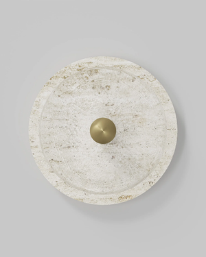Coral Travertine Wall Light