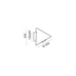 Cone Flush Outdoor Wall Light