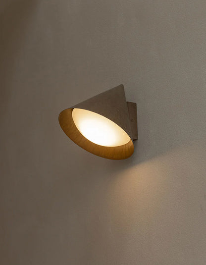 Cone Flush Outdoor Wall Light