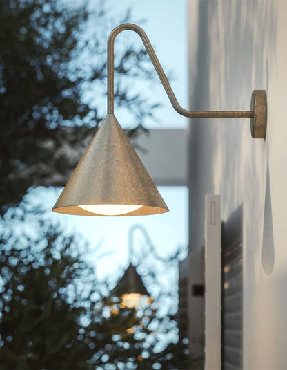 Cone Outdoor Wall Light