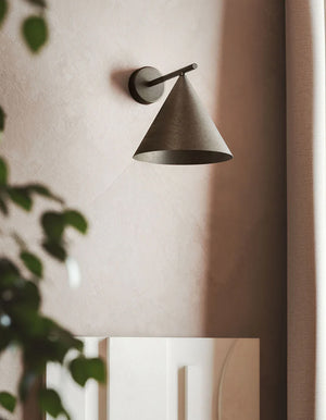 Cone Straight Wall Light