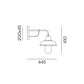 Contrada Outdoor Wall Light