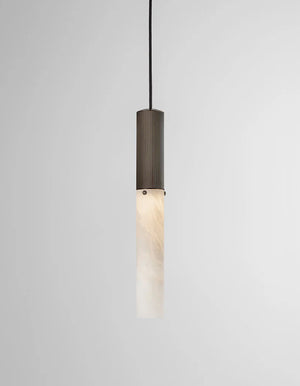 Flume Alabaster Pendant