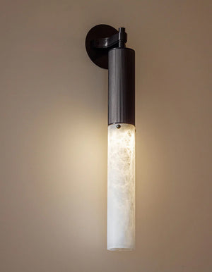 Flume Alabaster Wall Light