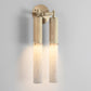 Flume Alabaster Double Wall Light