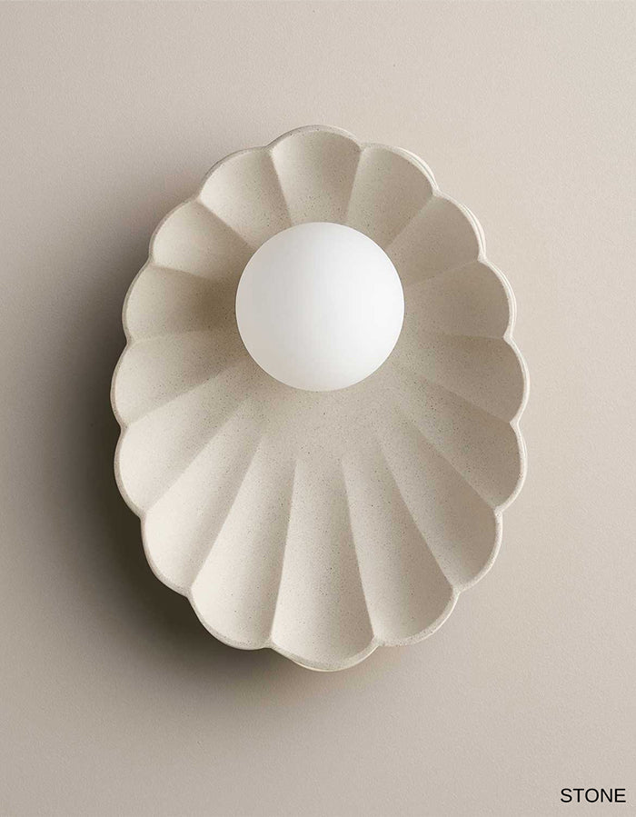 Oyster Wall Light