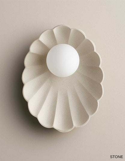 Oyster Wall Light