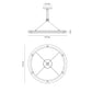 Strata Circular Pendant