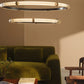 Strata Circular Two-Tier Pendant