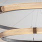 Strata Circular Two-Tier Pendant