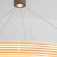 Strata Circular Two-Tier Pendant