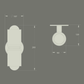 Terra 2 Wall Light