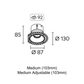 Ion R Trimless Downlight