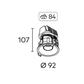 Shift In G2 Downlight