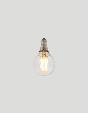 Fancy Round E14 Clear 3W 2200K Bulb