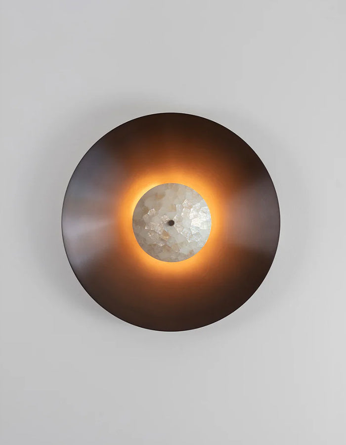 Luna Capiz Wall Light