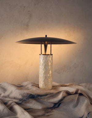 Luna Capiz Table Lamp