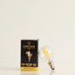 Fancy Round E14 Clear 3W 2200K Bulb