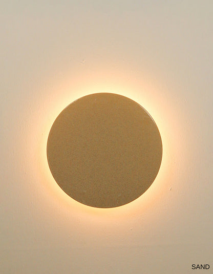 Backlit Disc Wall Light