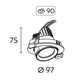 Apex Adjustable Downlight