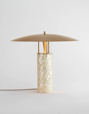 Luna Capiz Table Lamp
