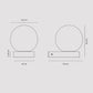 Orb Ledge Wall Light