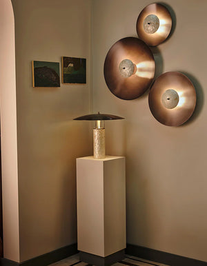 Luna Capiz Wall Light