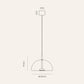 Dome Air Pendant