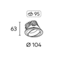 EQ Tilt Downlight