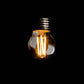 Fancy Round E27 Clear 3W 2200K Bulb