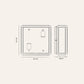 Lille 2lt Wall Light