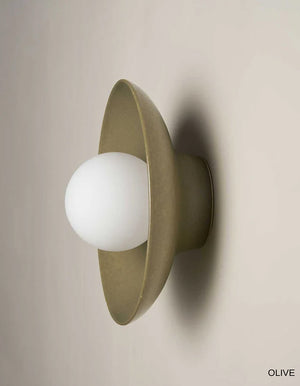 Dish Wall Light