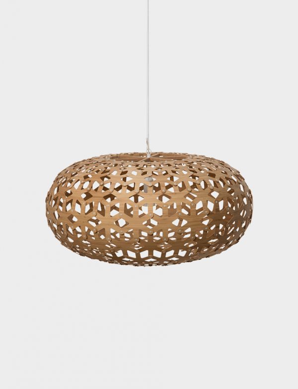 David Trubridge Snowflake pendant - Lights Lights Lights